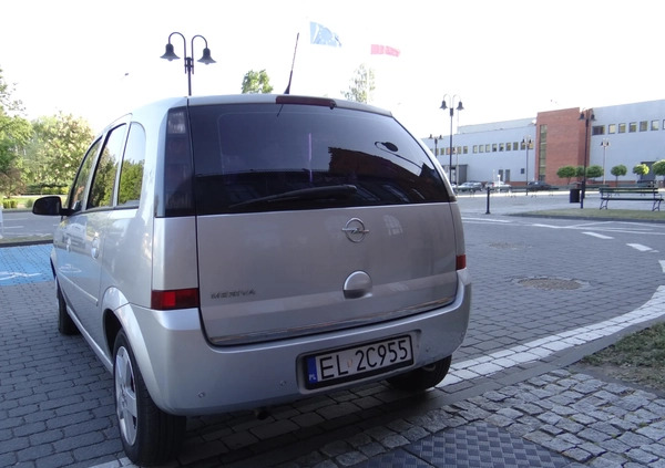 Opel Meriva cena 9500 przebieg: 186655, rok produkcji 2006 z Łódź małe 497